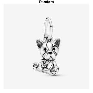 Pandora Bulldog Puppy Charm
